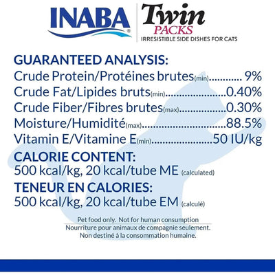 Inaba Twin Packs Chicken Recipe in Chicken Broth for Cats - Talis Us