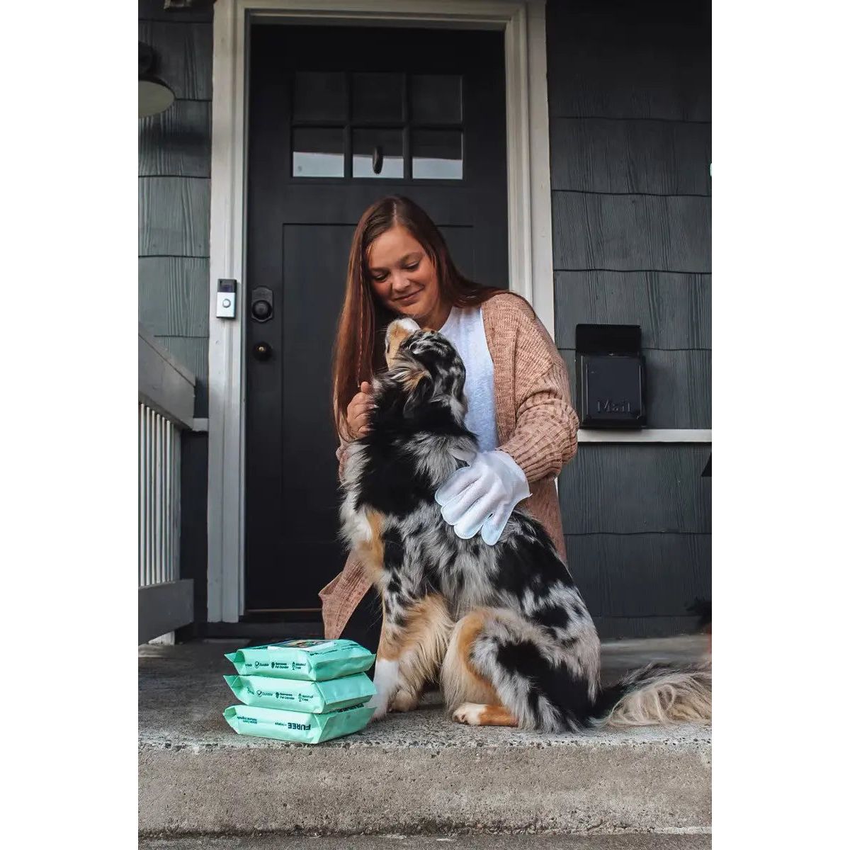 Injoya Pet Glove Wipes Unscented - Talis Us