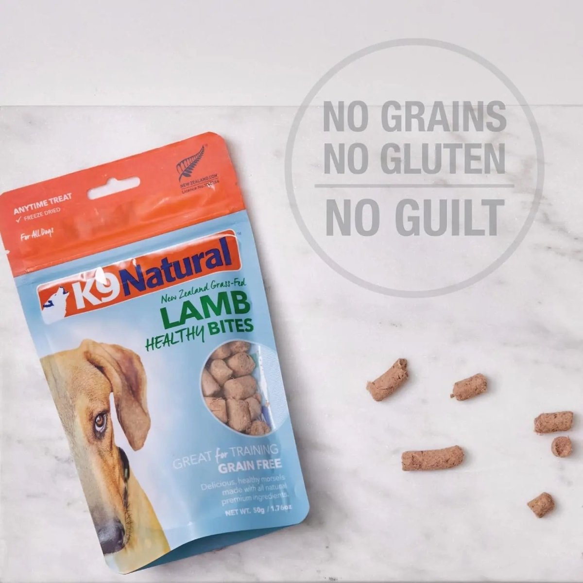 K9 Natural Healthy Bites Beef & Organs Freeze - Dried Dog Treats 1.76oz - Talis Us