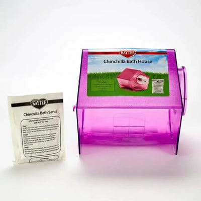 Kaytee Chinchilla Bath House Assorted 8.64 in X 9 in X 8.5 in Kaytee® CPD
