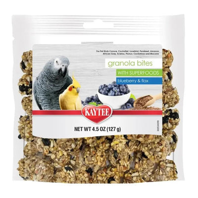 Kaytee Granola BItes Berry and Flax Bird Treats - Talis Us