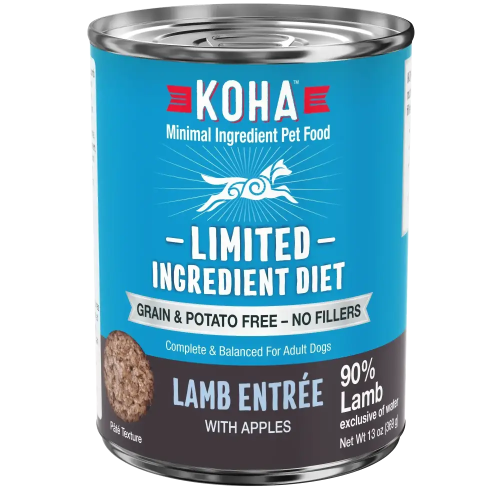 KOHA Limited Ingredient Diet Lamb Entrée Wet Dog Food KOHA
