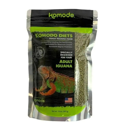 Komodo Adult Iguana Dry Food 14 oz Komodo