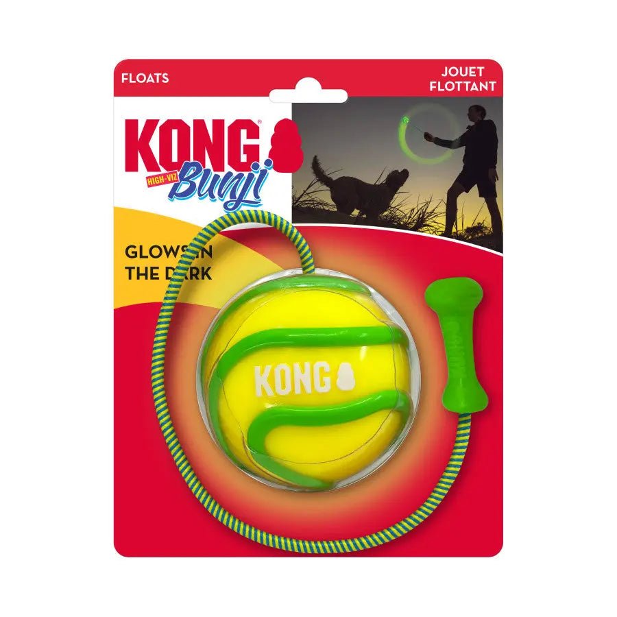 KONG Bunji High - Viz Ball Dog Toy Assorted - Talis Us
