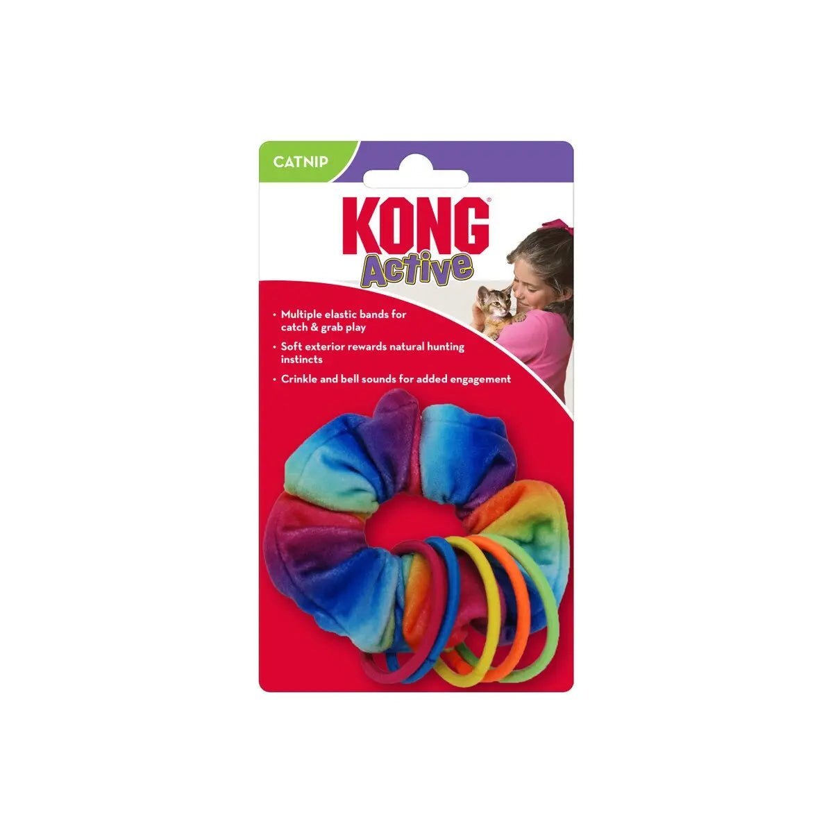 KONG Cat Active Scrunchie Cat Toy - Talis Us