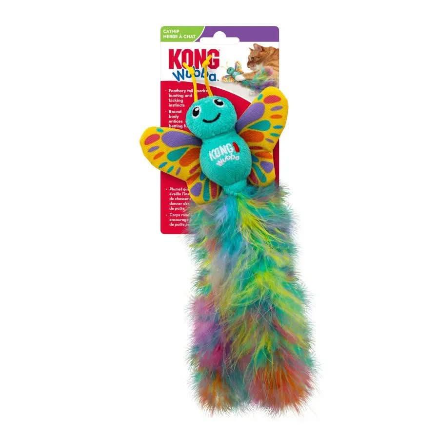 KONG Cat Wubba Butterfly Cat Toy - Talis Us