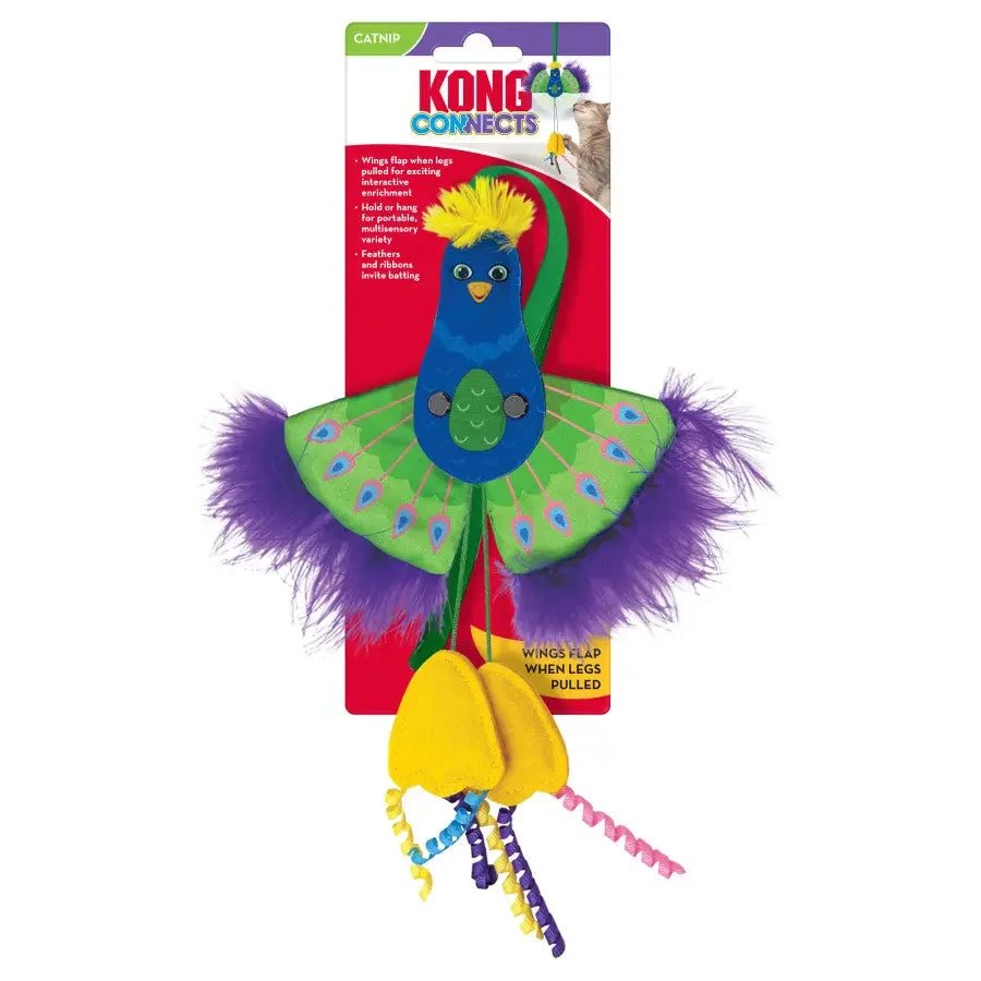 KONG Connects Peacock Cat Toy - Talis Us