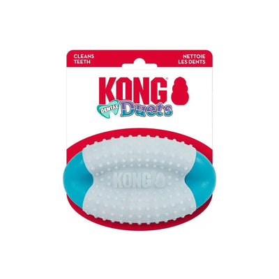 KONG Duets Dental Football Dog Toy - Talis Us