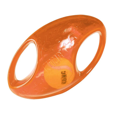 KONG® Jumbler™ Football Dog Enrichment Dog Toys Assorted - Talis Us