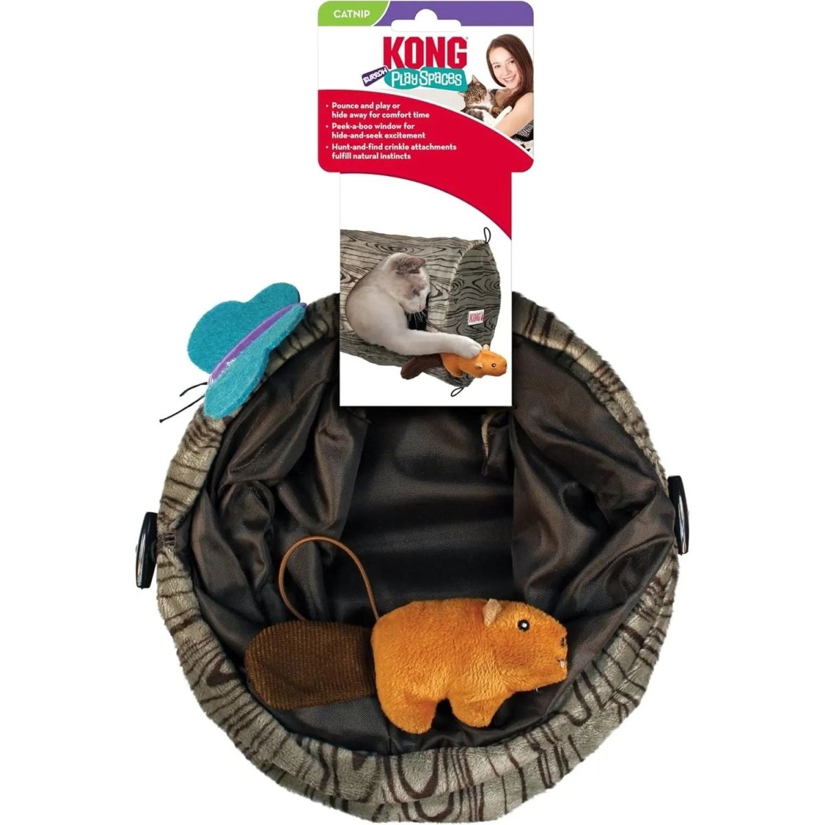 KONG Play Spaces Burrow Cat Toy - Talis Us