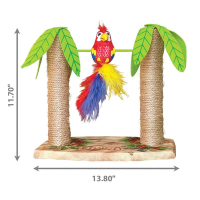 KONG Play Spaces Tiki Twirl Cat Toy - Talis Us