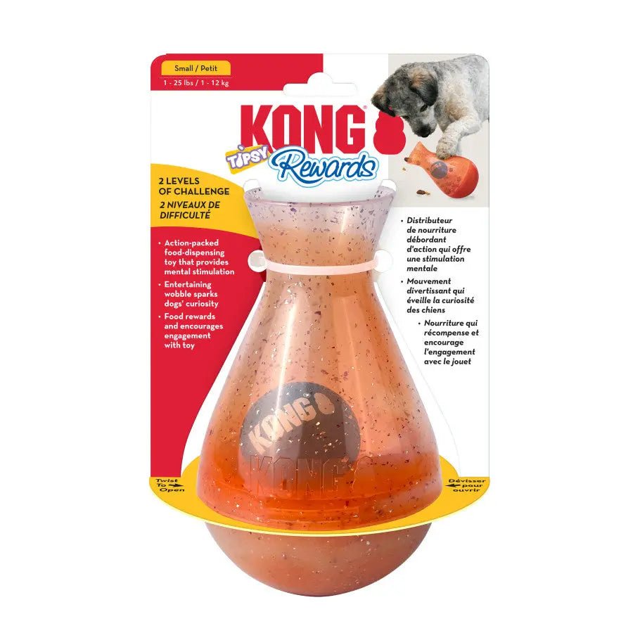 KONG Rewards Tipsy Treat Dispenser Dog Toy - Talis Us