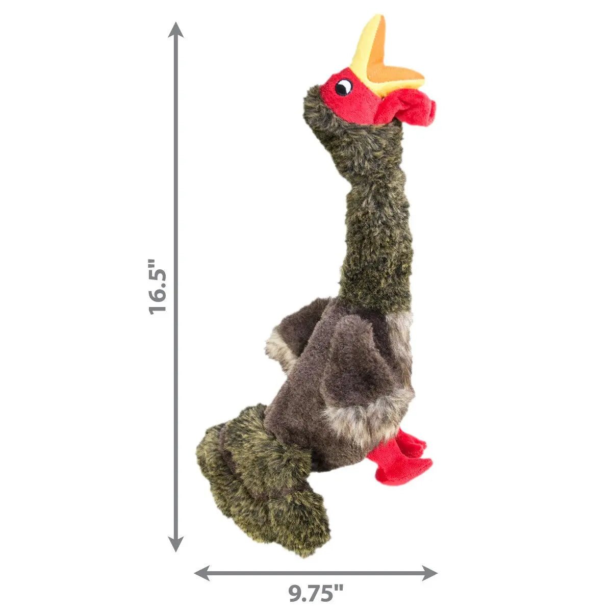KONG Shakers Honkers Turkey Dog Plush Toy Large - Talis Us