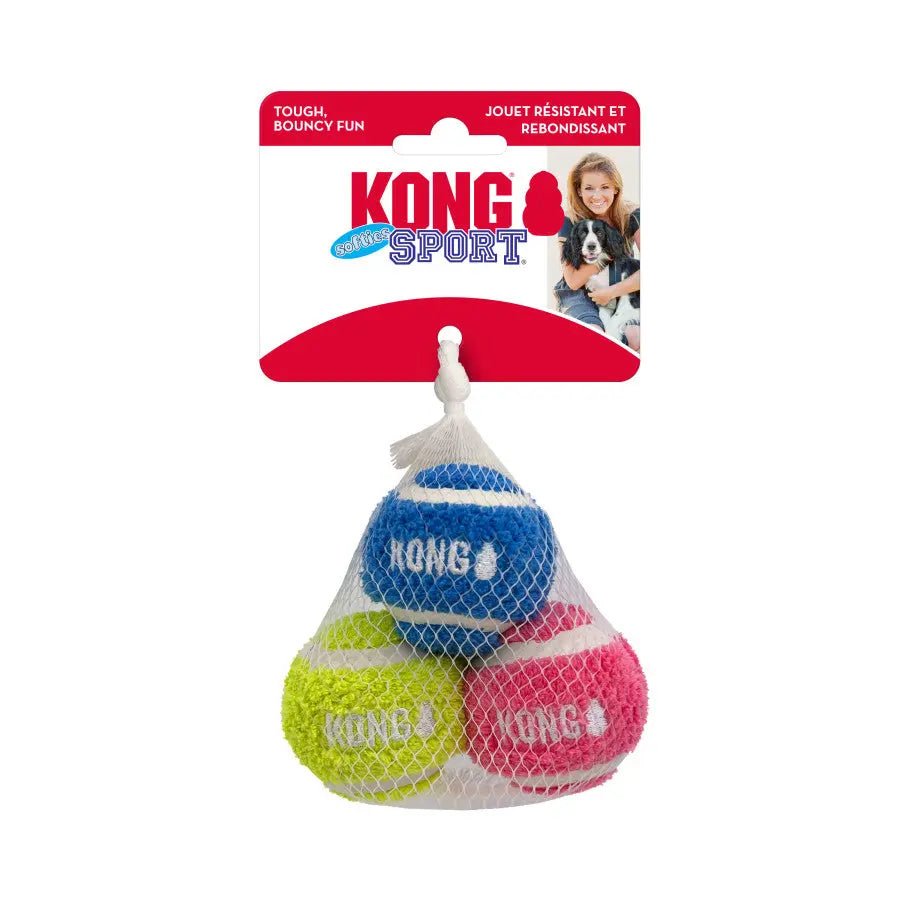 KONG Sport Softies Balls Dog Toy Assorted - Talis Us