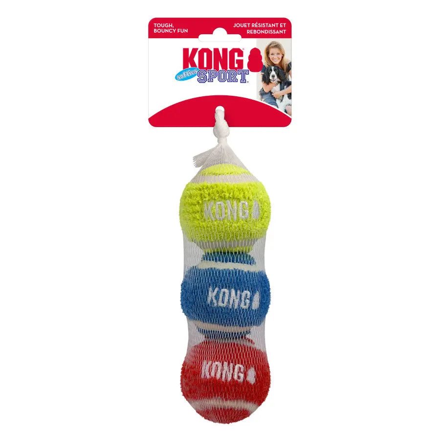 KONG Sport Softies Balls Dog Toy Assorted - Talis Us