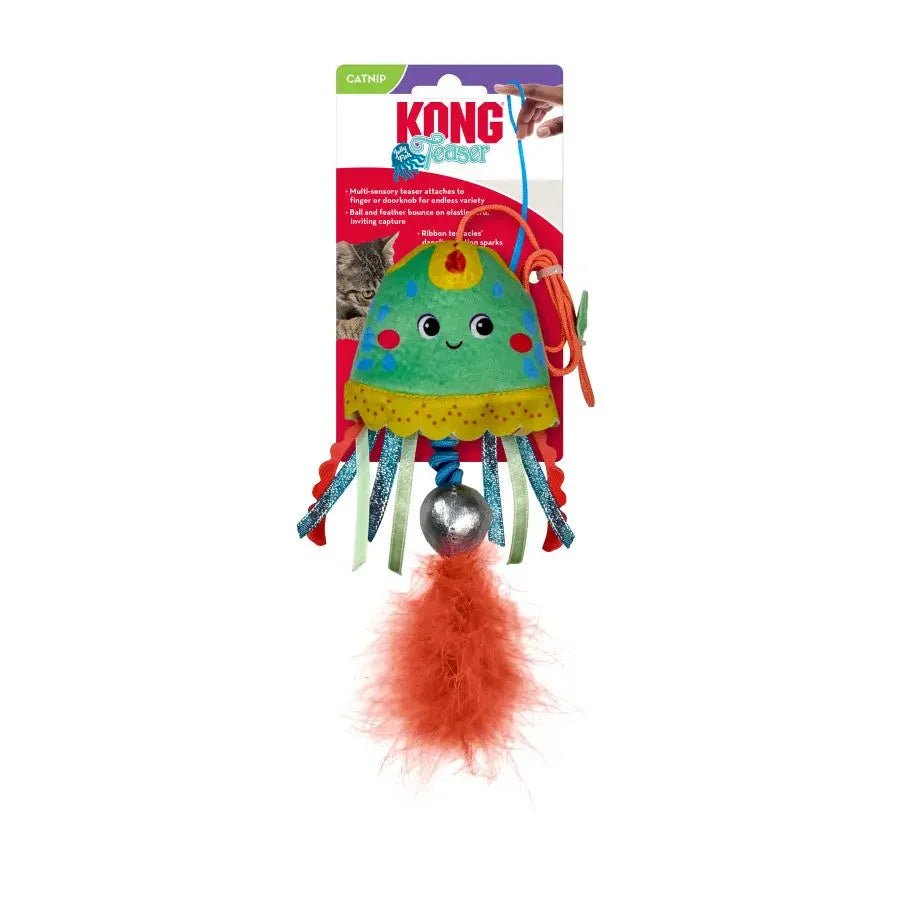 KONG Teaser Jellyfish Cat Toy - Talis Us