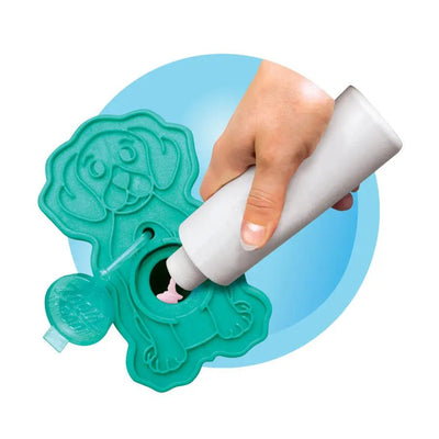 KONG ZoomGroom Bubbles Rubber Dog Grooming Brush - Talis Us