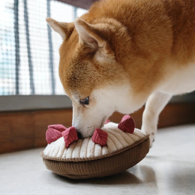 Lambwolf Collective Berry Pie Squeaky Interactive Dog Toys - Talis Us
