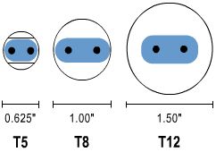 Arcadia important bulb sizing information and help ordering bulbs