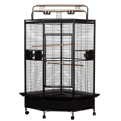 Large Corner Bird Cage 33"x33"x72" A&E Cage Company