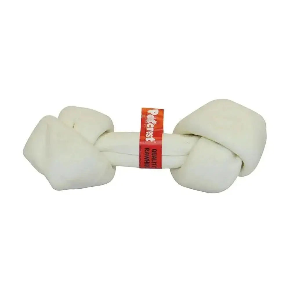 Lennox® Natural Premium Rawhide Knotted Bone Dog Treats 12 Count X 10-11" Lennox®