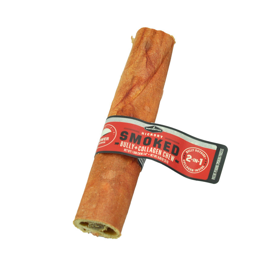 Barkworthies Smoked Bully+Collagen Dog Chew