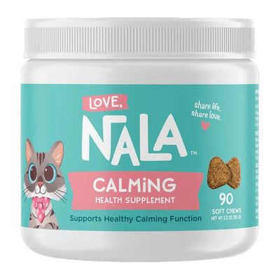 Love, Nala Calming Health Supplements Cat Soft Chews 90 Count - Talis Us