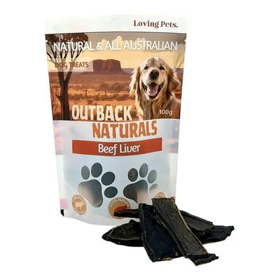 Loving Pets Australia Beef Liver Dog Treats 7.05 oz - Talis Us
