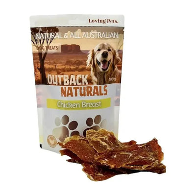 Loving Pets Australia Chicken Breast Dog Treats 7.05 oz - Talis Us