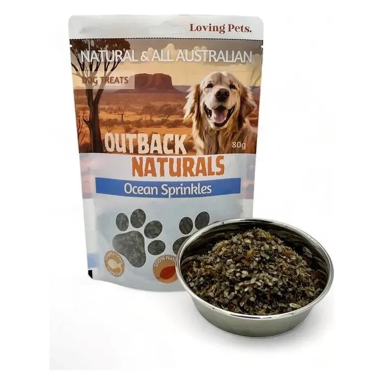 Loving Pets Australia Ocean Sprinkles Dog Treats 3.53 oz - Talis Us