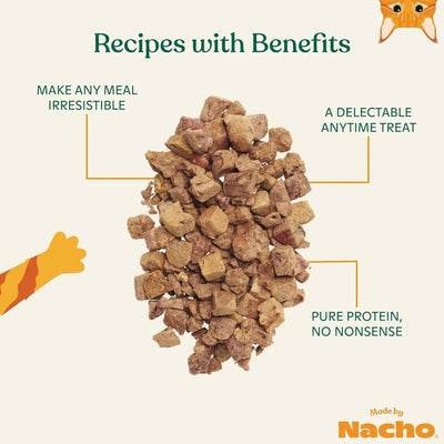 Made By Nacho Freeze Dried Duck Liver Cat Treats 1 oz - Talis Us