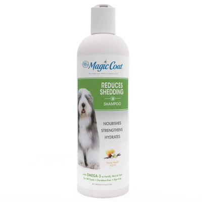 Four Paws Magic Coat Dog Shedding Shampoo with Omega-3 to nourish and hydrate fur while reducing shedding