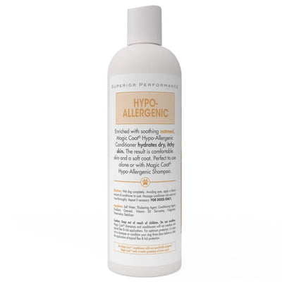 Four Paws Hypoallergenic Dog Conditioner with oatmeal for hydrating dry, itchy skin