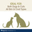 Four Paws Oatmeal Shed Control Dog Shampoo for all skin and coat types in dogs and cats