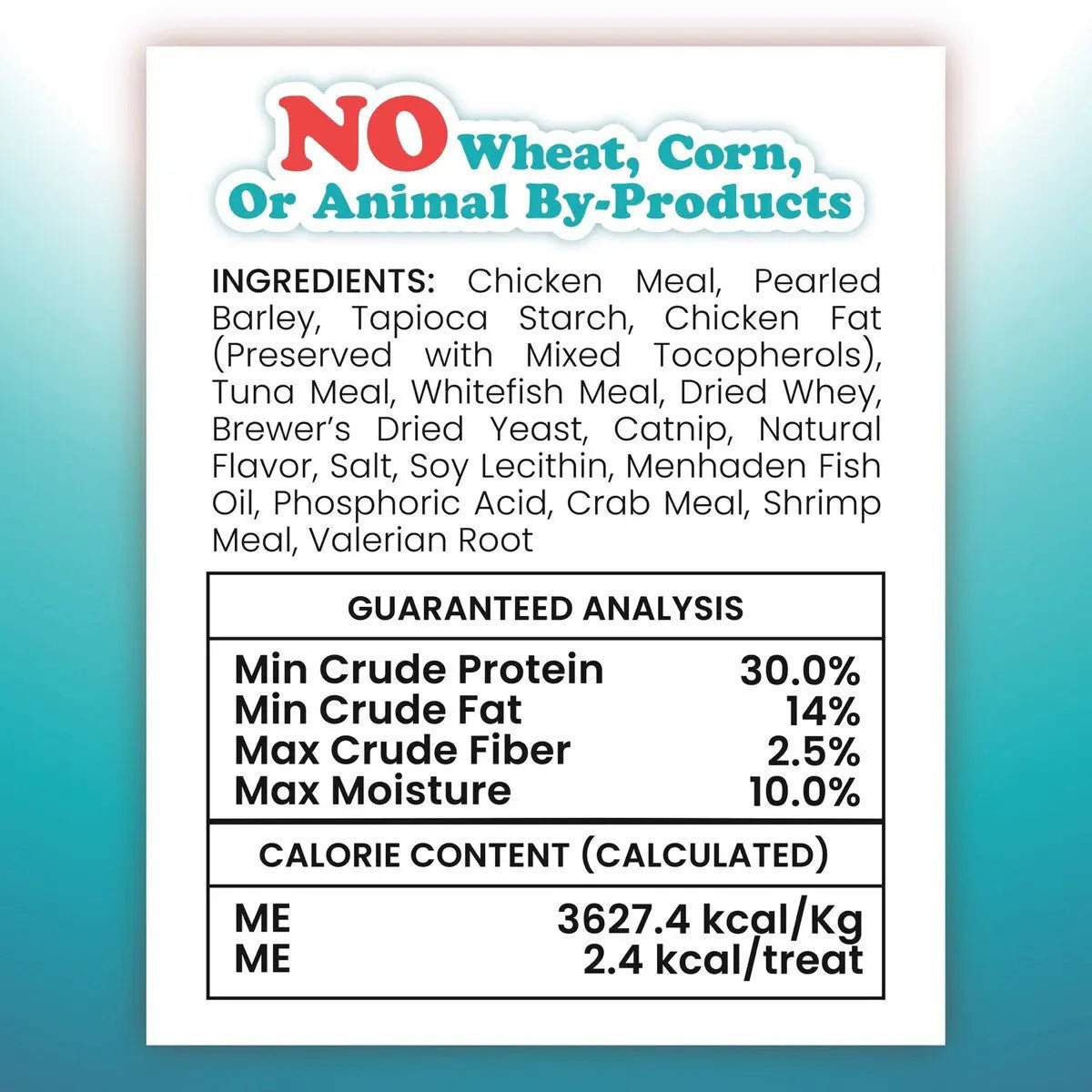 Meowijuana Crunchie Munchie Seafood Medley Cat Treat 3oz - Talis Us