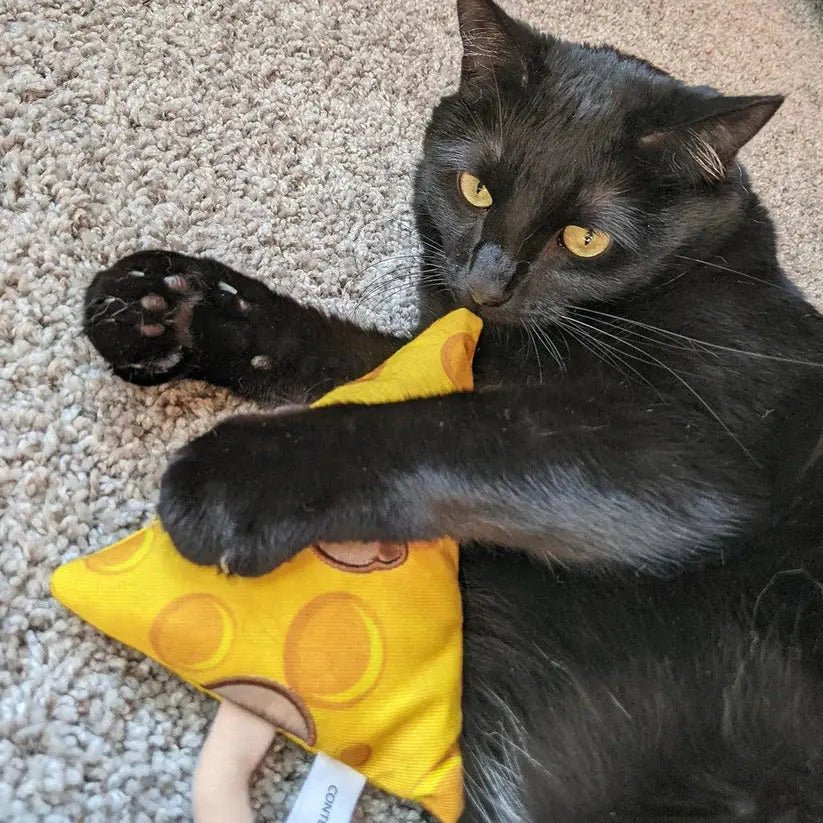Meowijuana Get Cheezy Cheese & Mouse Cat Toy - Talis Us