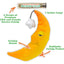 Meowijuana Get Hung Moon & Stars Cat Toy - Talis Us