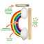Meowijuana Get "Kickin'" Rainbow Kicker Cat Toy - Talis Us