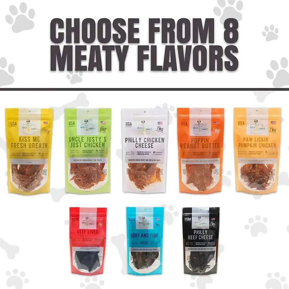 Mika & Sammy’s Philly Chicken Cheese Dehydrated Dog Treats - Talis Us
