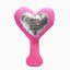 Hugsmart Pet mirror dog toy for puppies in pink heart shape saying Who's the Goodest Pup