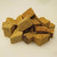 Mission Farms Bison Liver Freeze-Dried Dog Treats in cube shapes for healthy canine snacks