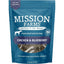 Mission Farms Freeze-Dried Dog Treats with Chicken and Blueberry, made with only two natural ingredients