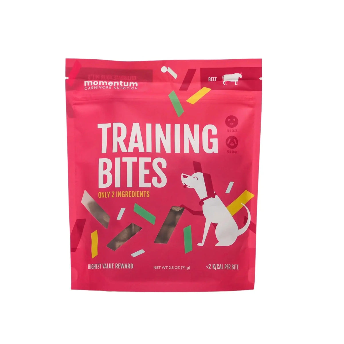 Momentum Carnivore Nutrition Freeze - Dried Training Bites for Dogs 2.5oz - Talis Us
