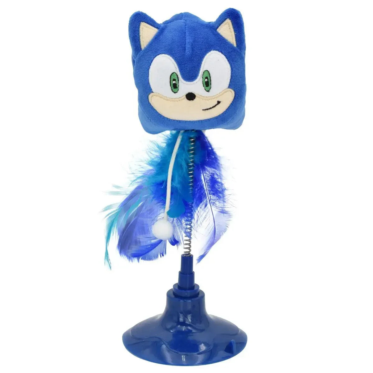 Multipet Sega Sonic On Spring Cat Toy - Talis Us