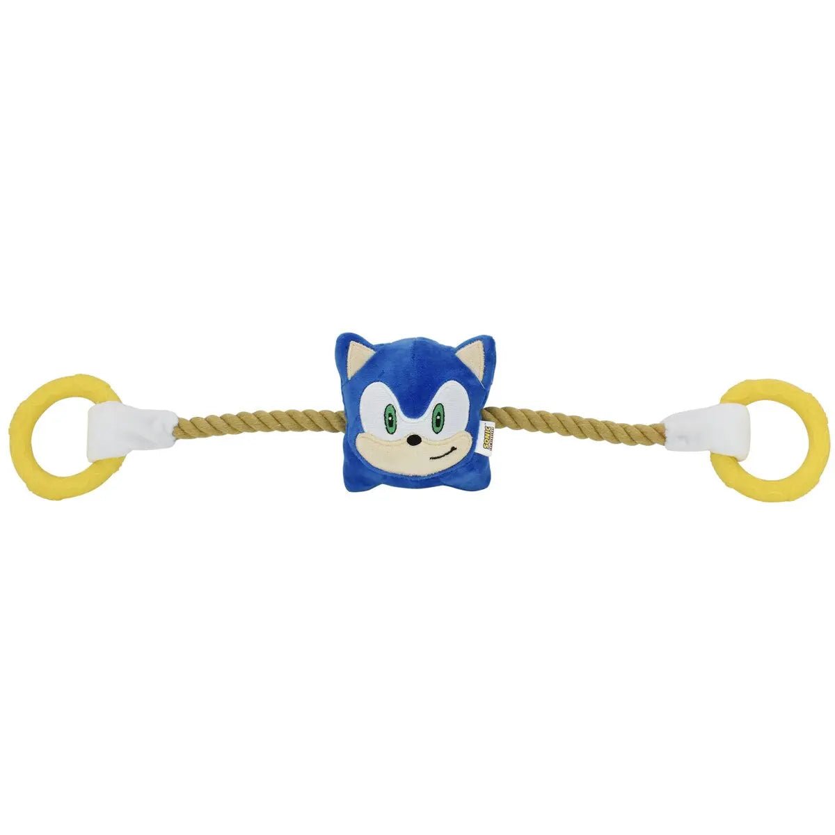 Multipet Sonic Dog Rope Toy w/ TPR Rings - Talis Us