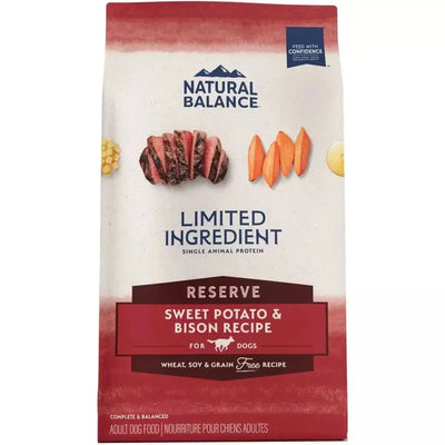 Natural Balance Pet Foods L.I.D. Sweet Potato and Bison Adult Dry Dog Food Natural Balance CPD