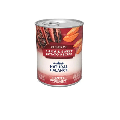 Natural Balance Pet Foods L.I.D. Buffalo & Sweet Potatoes Wet Dog Food 12ea/13 oz - Talis Us