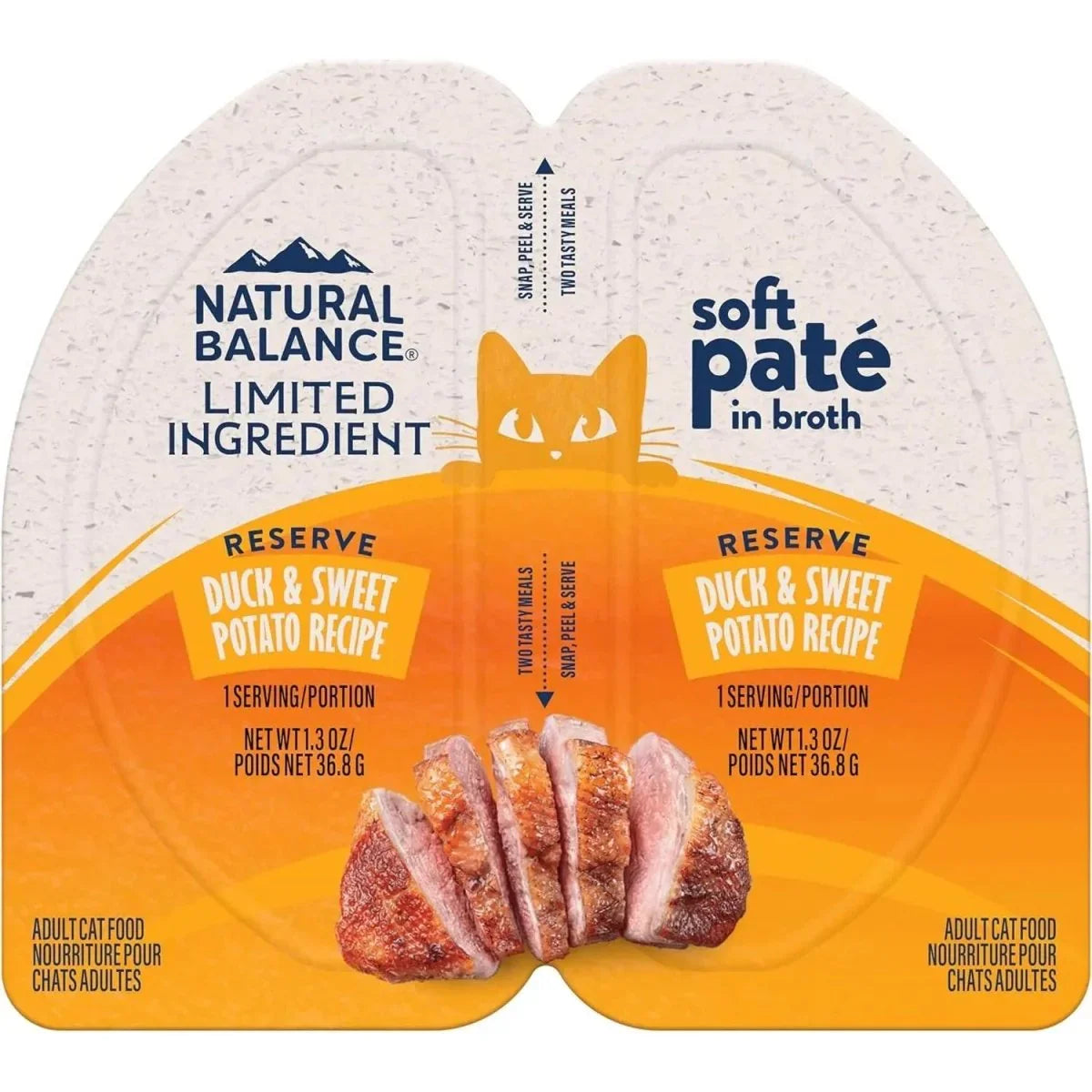 Natural Balance Pet Foods Limited Ingredient Soft Pate in Broth Wet Cat Food 10ea/2.6 oz - Talis Us