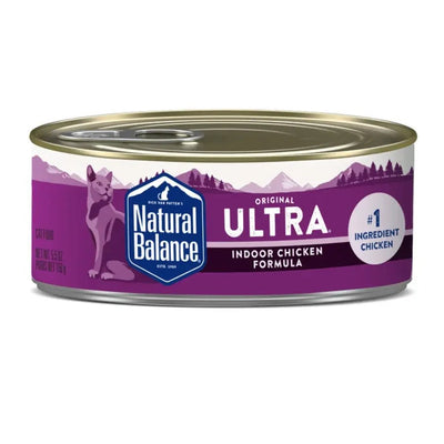 Natural Balance Pet Foods Ultra Premium Chicken Indoor Wet Cat Food 24ea/5.5 oz - Talis Us