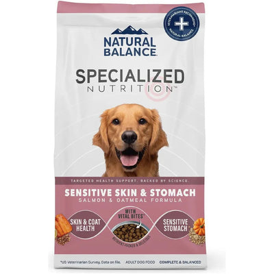 Natural Balance Specialized Nutrition Sensitive Skin & Stomach Salmon & Oatmeal Dry Dog Food - Talis Us